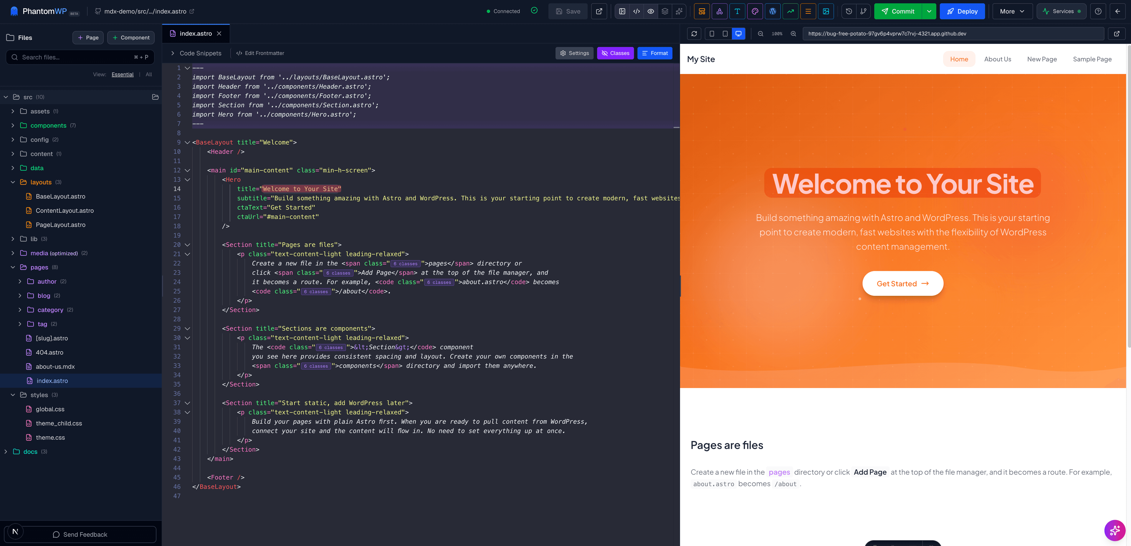 Making your first edit