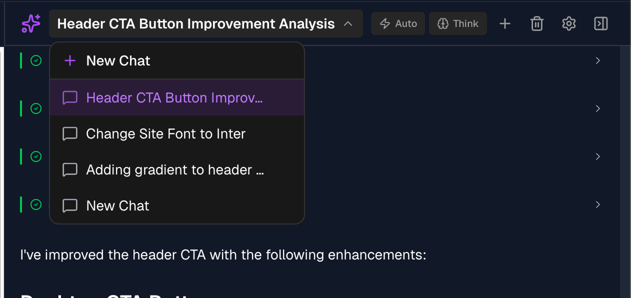 Chat sessions