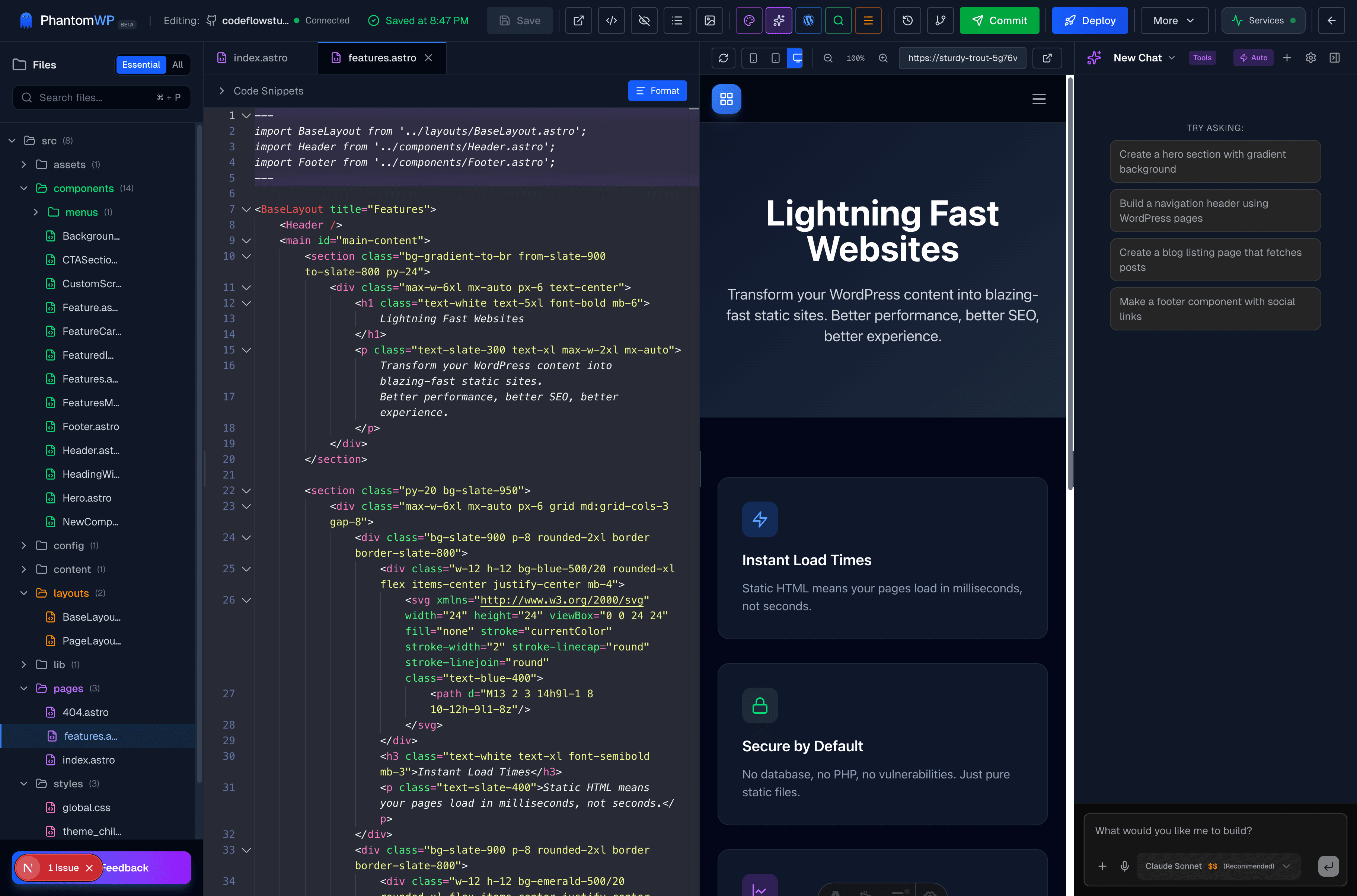 WordPress Data Browser